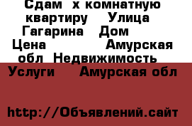 Сдам 3х комнатную квартиру  › Улица ­ Гагарина › Дом ­ 19 › Цена ­ 17 000 - Амурская обл. Недвижимость » Услуги   . Амурская обл.